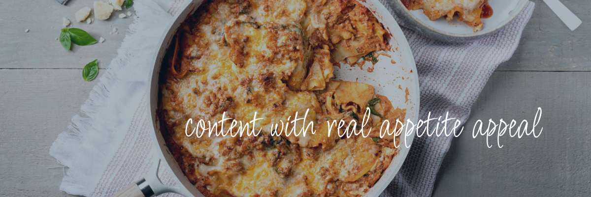 content with real appetite appeal banner image